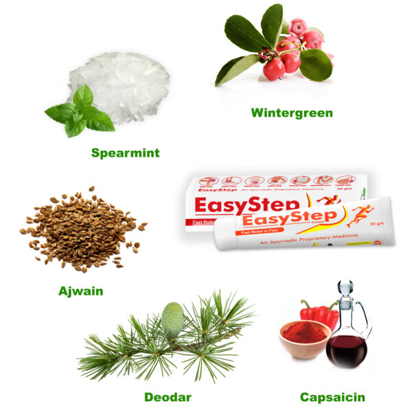 Easy Step Cream For Fast & Effective Pain Relief - 30 gm